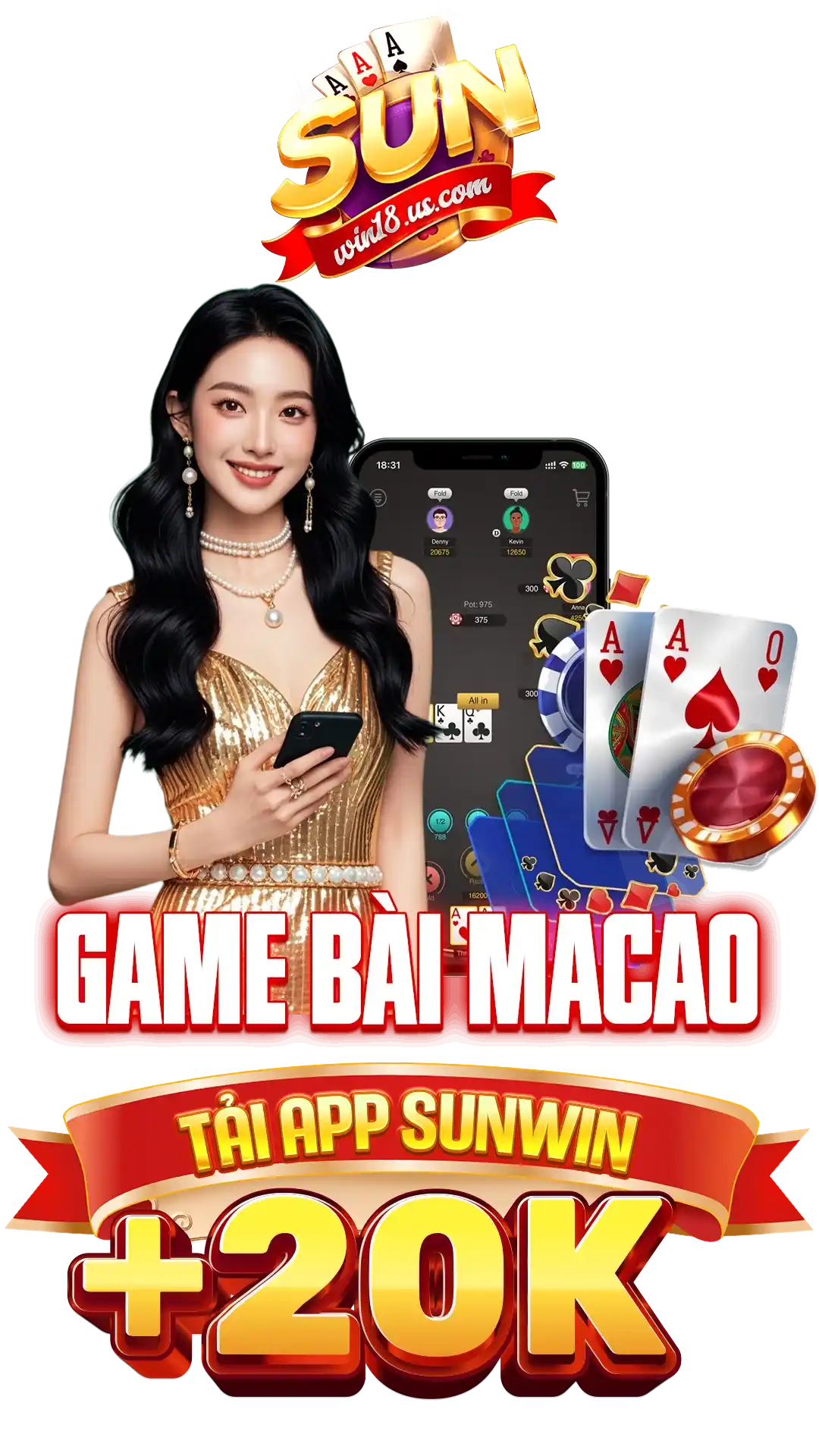 Sunwin game bài Macao uy tín, tải app sunwin +20k