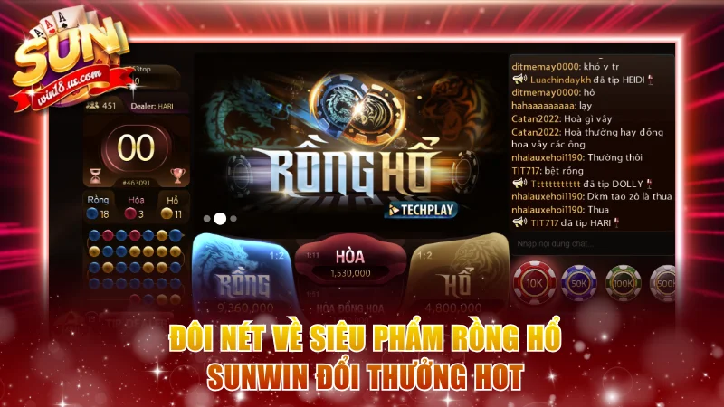 Đôi nét về siêu phẩm Rồng Hổ Sunwin đổi thưởng hot